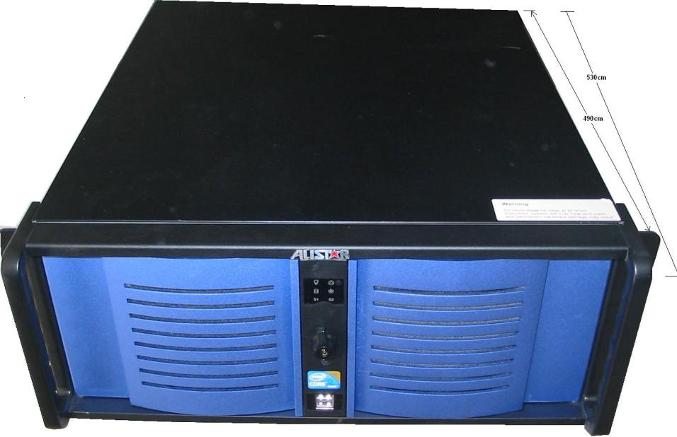 Austar 4U Rackmount Chassis, fits Full Size ATX Server Board