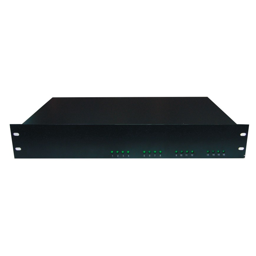 16CH Individual Fuse Rackmount Power Supply - 12V DC 13A
