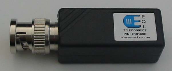 EQL BNC Male Video Baluns E10180R (Coax to Cat 5 Converters)