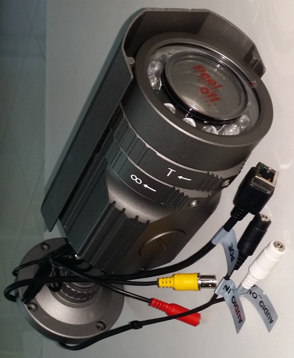 Austar Outdoor CCD Sensor IP Camera OSD POE Day/Night IR 540TVL