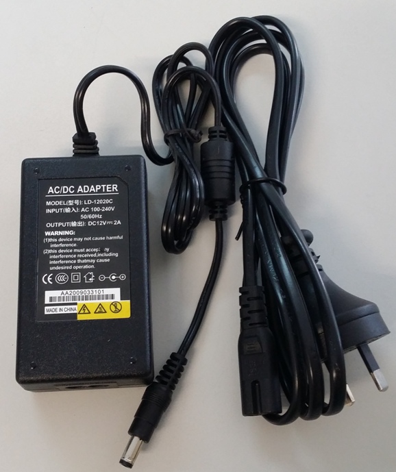 AC/ DC Adapter DC12 V 2Amp Power Supply Charger