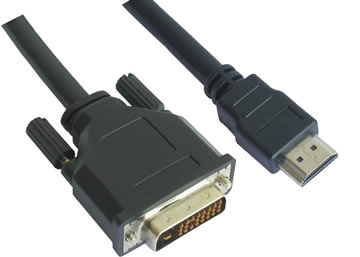 2M HDMI to DVI Cable